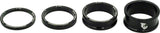 Wolf Tooth Headset Spacer Kit 3, 5,10, 15mm, Black