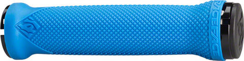 RaceFace Lovehandle Grips - Blue, Lock-On