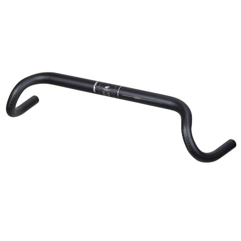 Spank Flare 25 Drop Handlebar - Aluminum, 31.8mm, 44cm, Black