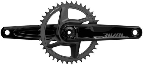 SRAM Rival 1 AXS Wide Crankset - 170mm, 12-Speed, 40t, 8-Bolt Direct Mount, DUB Spindle Interface, Black, D1