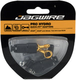 Jagwire Pro Quick-Fit Adapters for Hydraulic Hose - Fits SRAM Code R/RSC and Level TLM/Ultimate