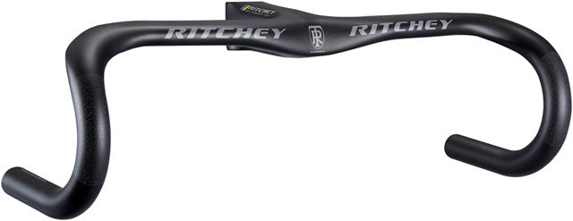 Ritchey WCS Carbon Solostreem Drop Handlebar - Carbon, Integrated, 44cm, Matte Carbon, 130mm