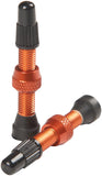 Stan's NoTubes Alloy Valve Stems - 35mm, Pair, Orange