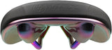 SDG Bel-Air V3 MAX Saddle - PVD Coated Lux-Alloy, Black/Oil-Slick, Sonic Welded Sides, Limited Edition Fuel