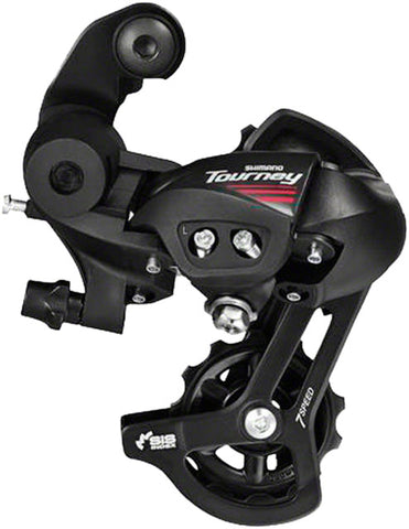 Shimano Tourney RD-A070 Rear Derailleur - 7 Speed, Short Cage, Black, Shimano Rear Direct Mount