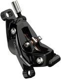 SRAM Level Silver Stealth Disc Brake and Lever - Front, Post Mount, 4-Piston, Aluminum Lever, SS Hardware, Black, C1