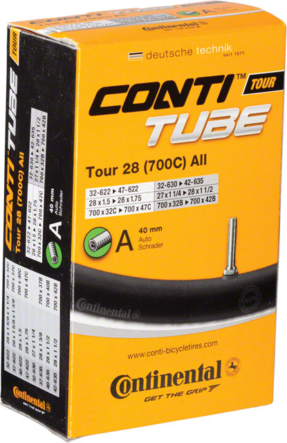 Continental Tube - 700 x 32 - 47mm, 40mm Schrader Valve