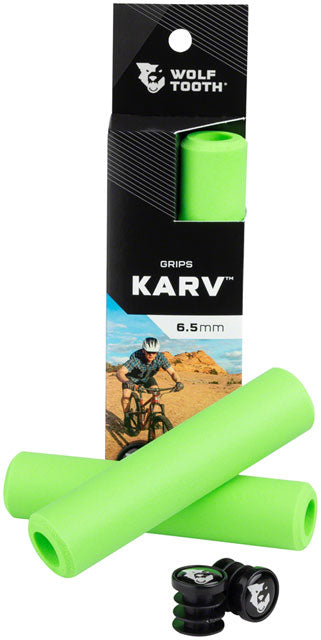 Wolf Tooth Karv Grips - Green