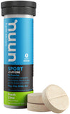 Nuun Sport + Caffeine Hydration Tablets: Fresh Lime, Box of 8 Tubes