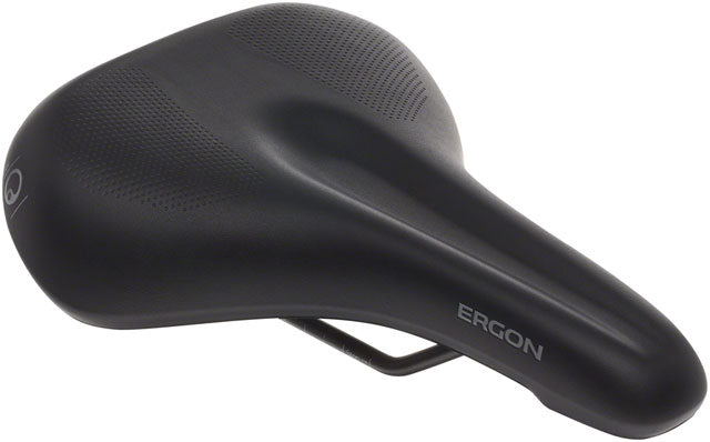 Ergon ST Gel Saddle - Chromoly, Black, Women's, Medium/Large