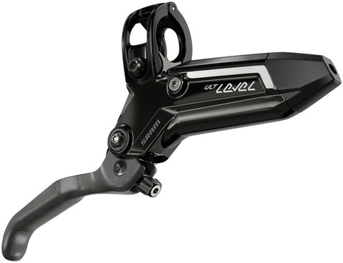 SRAM Level Ultimate Stealth Disc Brake and Lever - Rear, Post Mount, 2-Piston, Carbon Lever, Titanium Hardware, Gloss Black, C1