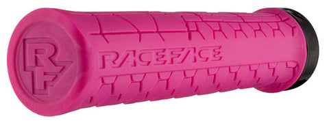 RaceFace Getta Grips - Magenta, Lock-On, 30mm