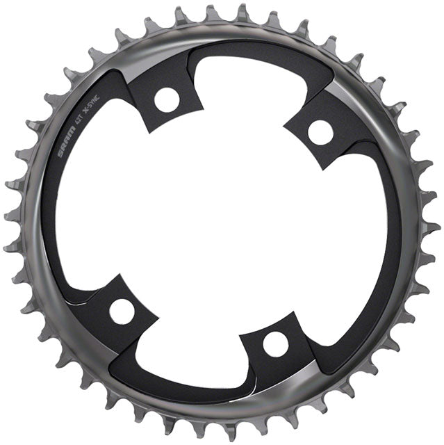 SRAM 40 Tooth 107mm BCD x 4-Bolt 1x12-Speed X-Sync Chainring, Polar Gray