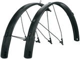 SKS B65 Bluemels Style Full Coverage Fender Set - 65mm, 27.5/29/700 x 1.75-2.25", Matte Black