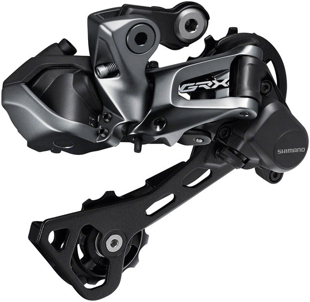 Shimano GRX RD-RX817 Rear Derailleur - 11-Speed, Long Cage, Black, With Clutch, Di2, For 1x