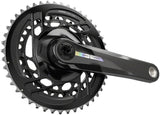 SRAM Force Crankset - 165mm, 2x 12-Speed, 46/33t, Direct Mount, DUB Spindle Interface, Iridescent Gray, D2