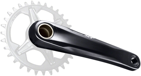 Shimano Deore XT FC-M8100-1 Crankset - 175mm, 12-Speed, 1x, Direct Mount, Hollowtech II Spindle Interface, Black