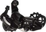 Shimano Tourney RD-TY500-SGS Rear Derailleur - 6,7 Speed, Long Cage, Black, Shimano Rear Direct Mount