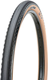 Maxxis Receptor Tire - 700 x 40, Tubeless, Folding, Black/Dark Tan, Dual, Exo Protection