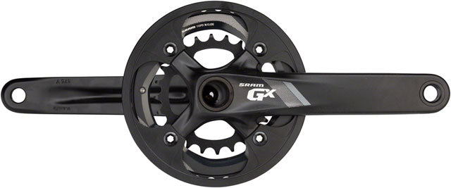 SRAM GX 1000 Crankset - 175mm, 10-Speed, 36/22t, 104/64 BCD, GXP Spindle Interface, Black