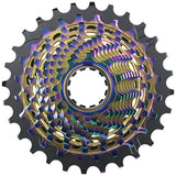 SRAM RED XG-1290 Cassette - 12-Speed, 10-28t, For XDR Driver Body, Rainbow, D1