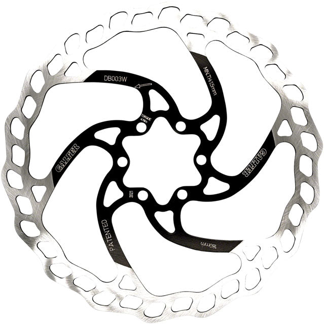 Galfer MTB Disc Brake Rotor - 180mm, 6-Bolt, 1.8mm