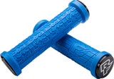 RaceFace Grippler Grips - Blue, Lock-On, 33mm