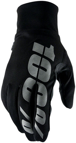 100% Hydromatic Gloves - Black, Full Finger, X-Large