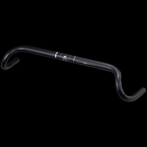 Spank Flare 25 Drop Handlebar - 52cm, 31.8mm, 25deg Flare, Black