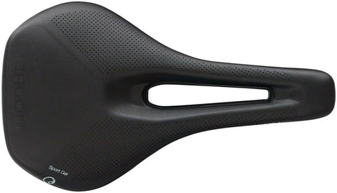 Ergon SR Sport Gel Saddle and Tape - Chromoly, Black, Women's, Medium/Large