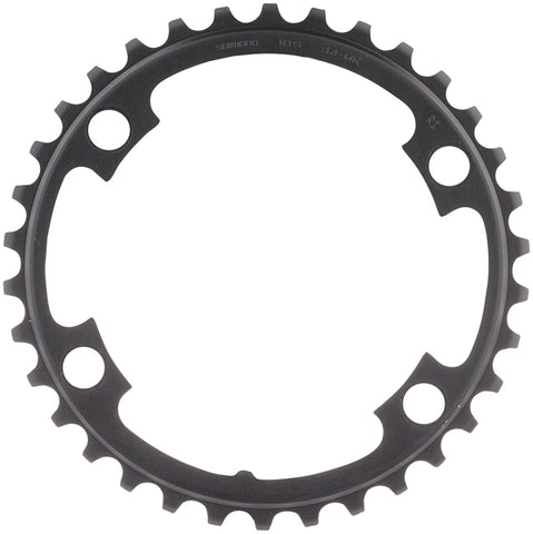 Shimano Tiagra FC-4700 Chainring - 34t, 110 BCD Asymmetric, Black