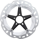 Shimano Deore XT RT-MT800-M Disc Brake Rotor with External Lockring - 180mm, Center Lock, Silver/Black