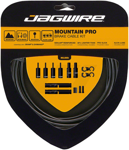 Jagwire Pro Brake Cable Kit Mountain SRAM/Shimano, Black