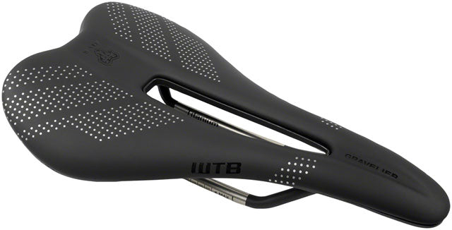 WTB Gravelier Saddle - Black, Titanium