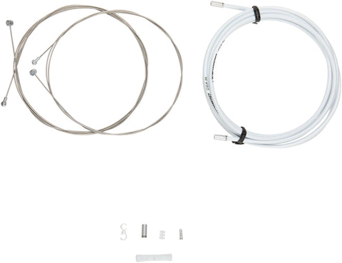 Jagwire Universal Sport Brake Cable Kit, White