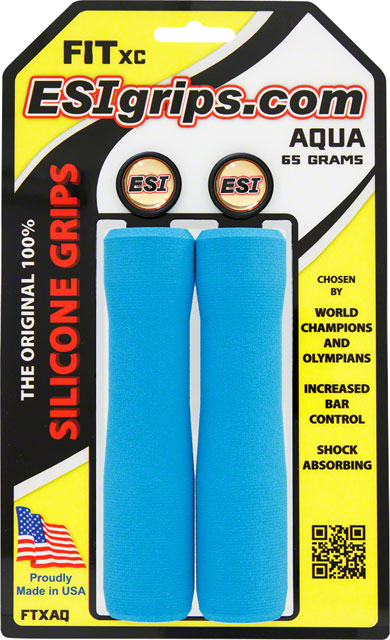 ESI FIT XC Grips - Aqua