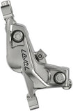 SRAM Level Ultimate Stealth Disc Brake and Lever - Rear, Post Mount, 4-Piston, Carbon Lever, Titanium Hardware, Black/Silver, C1