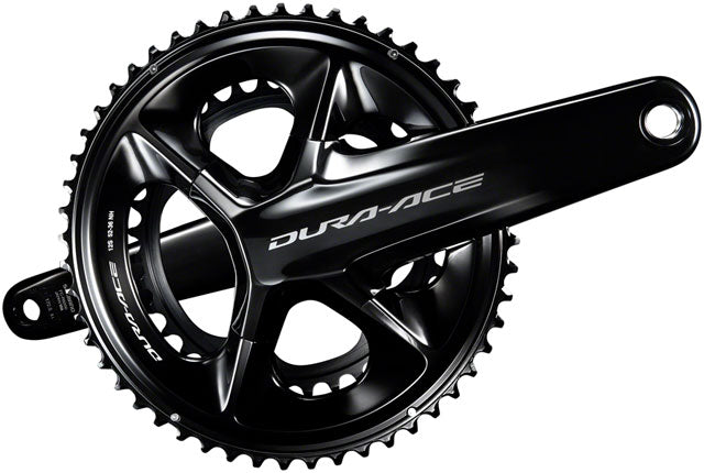 Shimano Dura-Ace FC-R9200 Crankset - 172.5mm, 12-Speed, 52/36t, Hollowtech  II Spindle Interface, Black