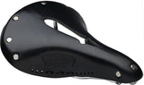 Brooks B17 Carved Saddle - Steel, Black, Women's