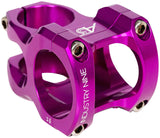 Industry Nine A318 Stem - 40mm, 31.8mm Clamp, +/-4.4, 1 1/8", Aluminum, Purple