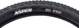 Maxxis Aspen Tire - 29 x 2.4, Tubeless, Folding, Black, Dual, EXO, Wide Trail