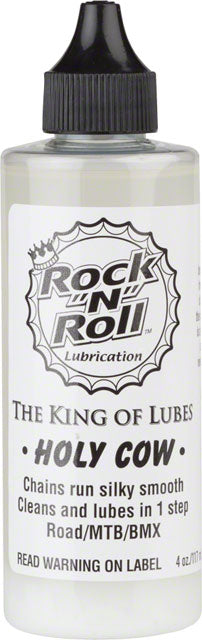 Rock-N-Roll Holy Cow Bike Chain Lube - 4 fl oz, Drip