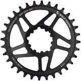 Wolf Tooth Elliptical Direct Mount Chainring - 30t, SRAM Direct Mount, For SRAM 3-Bolt Boost Cranks, Requires Hyperglide+ Chain, Black