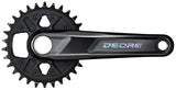 Shimano Deore FC-M6120-1 Crankset - 175mm, 12-Speed, 32t, Black