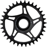 RaceFace Bosch G4 Direct Mount Hyperglide+ eMTB Chainring (52mm Chainline) - 36t, Steel, Requires Shimano 12-speed HG+ Chain, Black