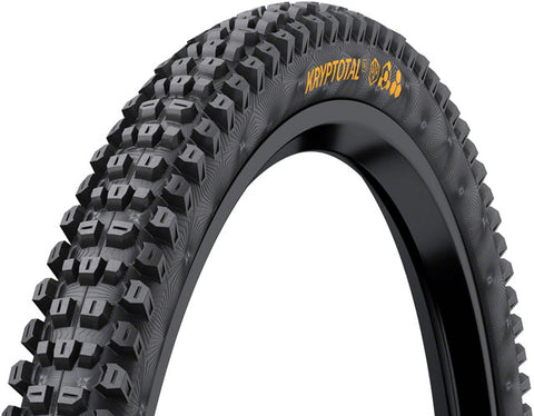 Continental Kryptotal Rear Tire - 29 x 2.4, Clincher, Folding, Black, SuperSoft, DH