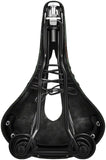 Brooks Flyer Saddle - Steel, Carved Black