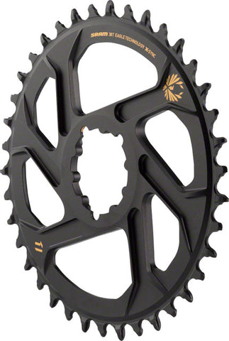 SRAM X-Sync 2 Eagle Direct Mount Chainring 38T Boost 3mm Offset with Gold Logo