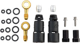 Jagwire Pro Quick-Fit Adapters for Hydraulic Hose - Fits SRAM Code R/RSC and Level TLM/Ultimate