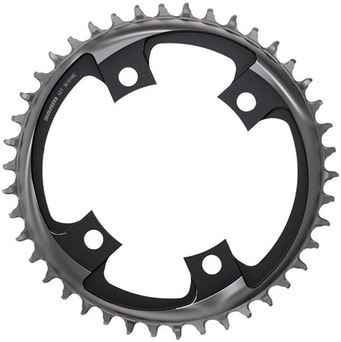 SRAM 46 Tooth 107mm BCD x 4-Bolt 1x12-Speed X-Sync Chainring, Polar Gray